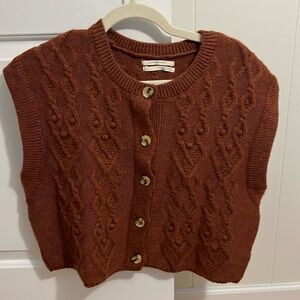 Anthropologie sweater vest